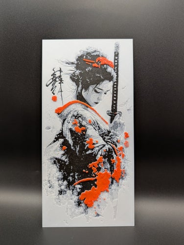 Japanese Geisha Fan Art