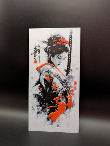 Japanese Geisha Fan Art