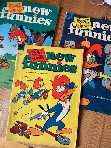 Walter Lantz: new funnies (US-comics, 1950-talet)