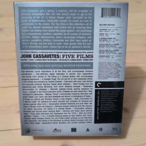 Ny! | John Cassavetes: Five Films - The Criterion Collection (Blu-ray)