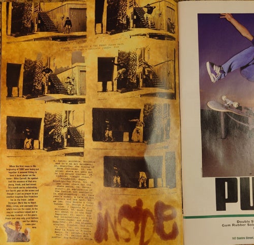 Slap Magazine - Skateboard - Skate - April 1996 - Vol.5, No.4 - Vintage