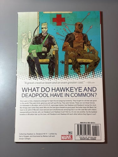 Hawkeye vs. Deadpool – Gerry Duggan, Matteo Lolli & Jacopo Camagni (2015)