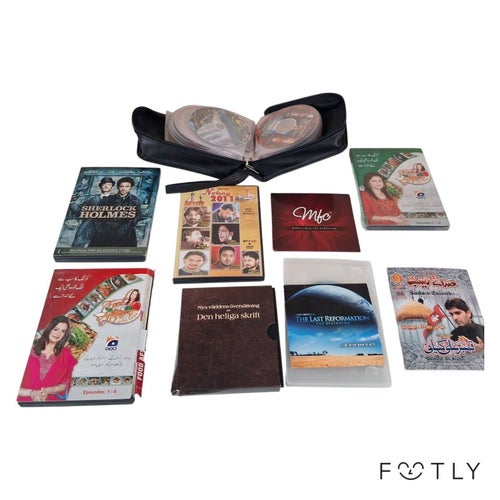 Parti DVD CD Filmer Musik Sherlock Holmes Nohay Religion Fodral DVD-FIlmer
