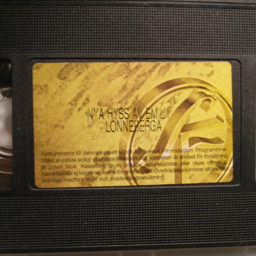 Nya hyss av Emil i Lönneberga, VHS, Astrid Lindgren