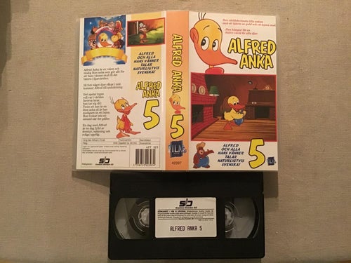 ALFRED ANKA NR 5 VHS SVENSKT TAL