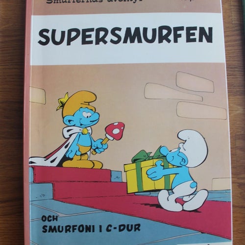 SMURFERNAS ÄVENTYR Supersmurfen 1979 NR 4