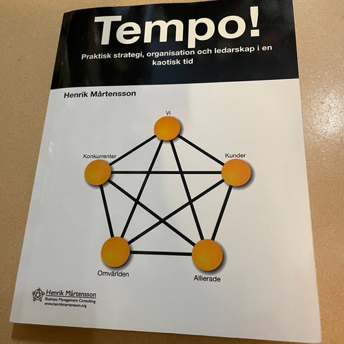 Tempo! praktisk strategi, organisation och ledarskap i en kaotisk tid / Mårten