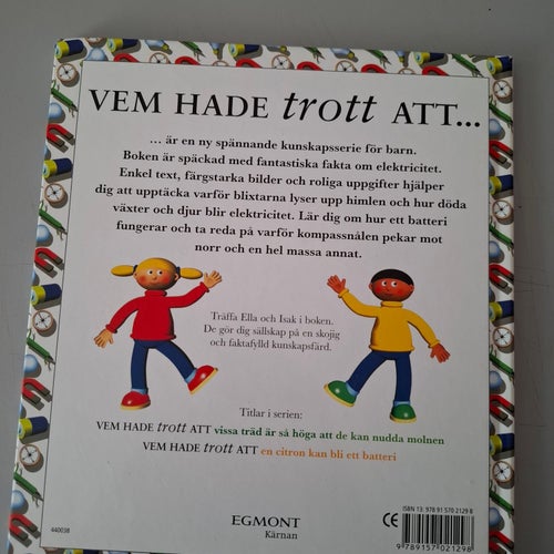 Vem hade trott att en citron kan bli ett batteri