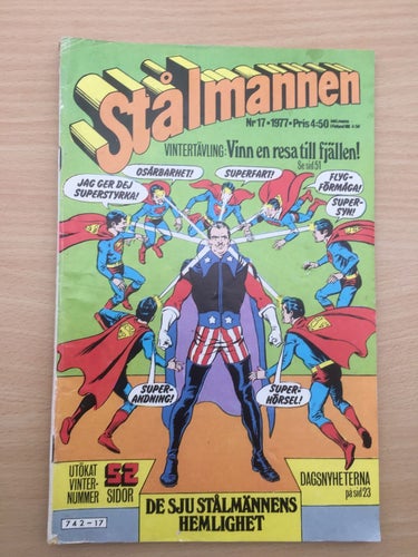 STÅLMANNEN - Nr 17 1977