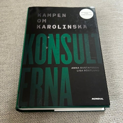 Bok: Kampen om Karolinska: KONSULTERNA (2019)