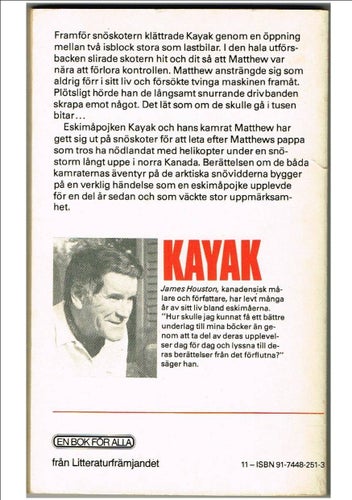 KAYAK - en berättelse om mod - James Houston (1983)