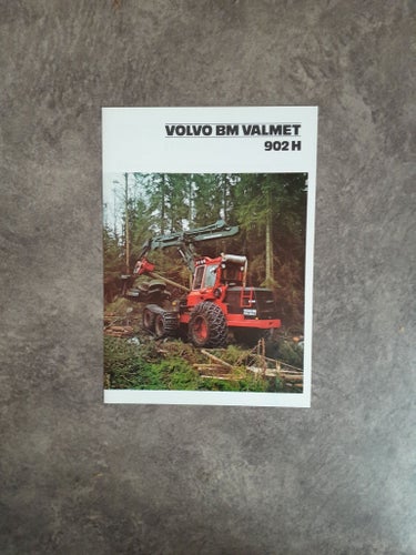 Broschyr Volvo BM Valmet 902 H