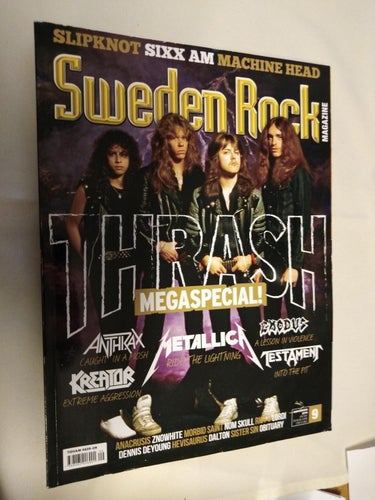 Sweden rock magazine 2014 nr 9 Thrash megaspecial