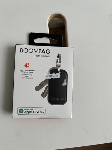 Boomtag Smart Tracker med Apple Hitta min-funktion
