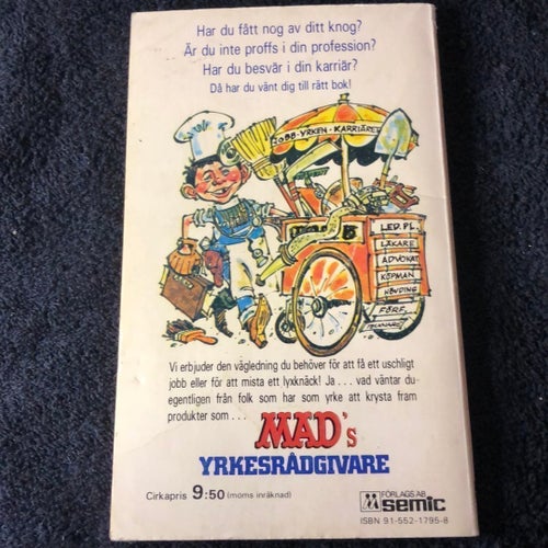 MAD's Yrkesrådgivare, Stan Hart, 1980. Nr 54