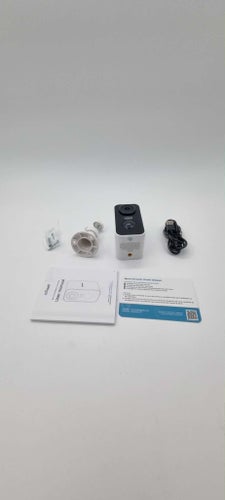 ieGeek ZS-GX3S trådlös övervakningskamera 2K batteridriven WiFi nattseende vit