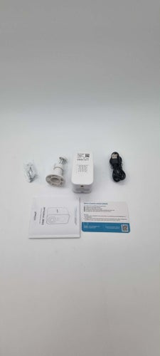 ieGeek ZS-GX3S trådlös övervakningskamera 2K batteridriven WiFi nattseende vit