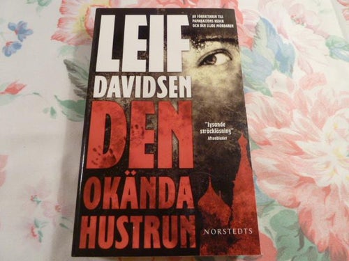 DEN OKÄNDA HUSTRUN, L. DAVIDSEN, 2008,  POCKET, BÖCKER