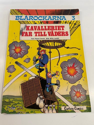 * BLÅROCKARNA , NR 3  - FÖRSTA UPPLAGA *
