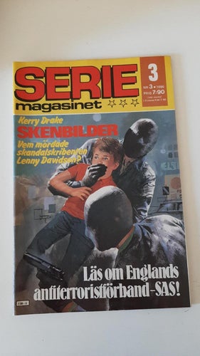SERIEMAGASINET NR 3 / 1986 I FINT SKICK