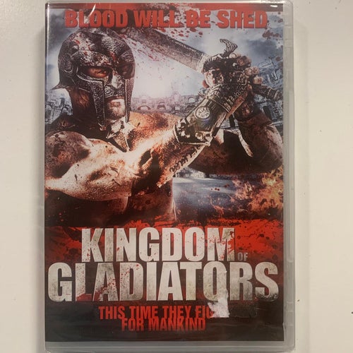 KINGDOM OF GLADIATORS. DVD ACTION -11. INPLASTAD