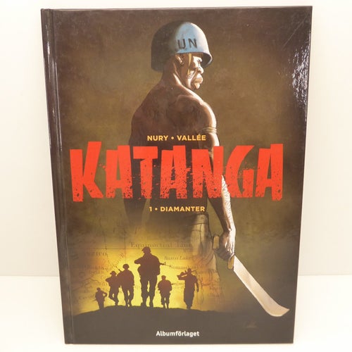 Katanga nr 1 Diamanter 2017 Albumförlaget Hårdpärm Nyskick
