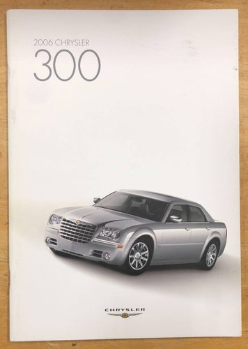 Försäljningsbroschyr Chrysler 300 2006