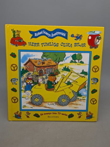 Herr fumligs olika bilar av Richard Scarry