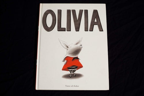 Olivia, Natur och kuktur, bIan Falconer, barnbok, klassiker, gris, tv, barnkanal