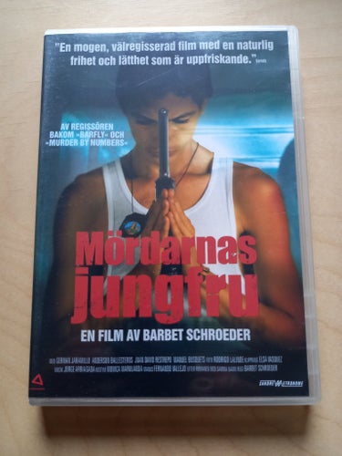 DVD-FILM "MÖRDARNAS JUNGFRU" KRIMINALDRAMAFILM FRÅN 2000