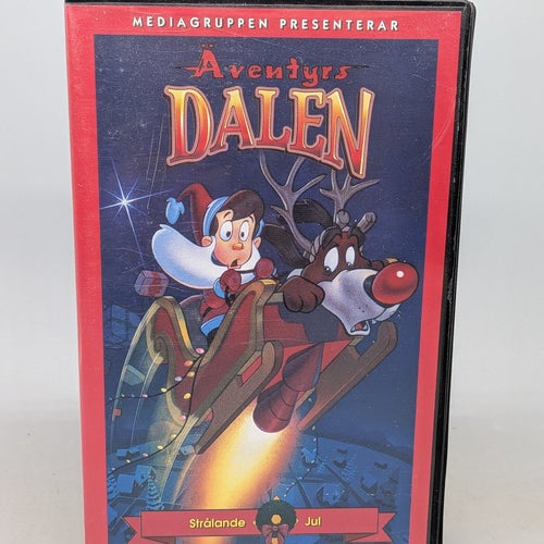 Äventyrs Dalen - Strålande Jul - Svenskt tal - VHS