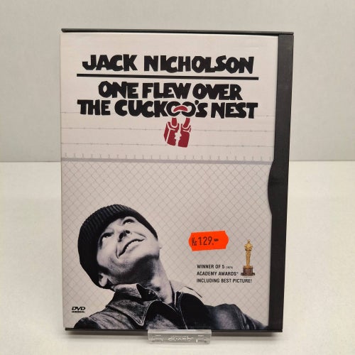 One flew over the cuckoo´s nest - Region 2, DVD-Film, Svensk text, Fint skick