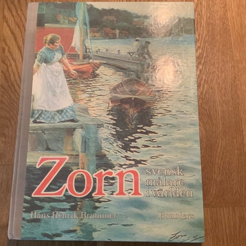 Zorn: svensk målare i världen av Hans Henrik Brummer, 1989