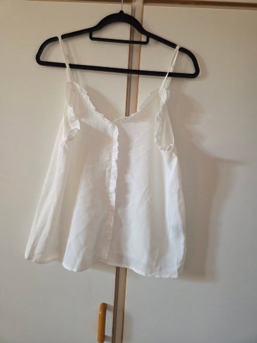 SHEIN vit topp, storlek M