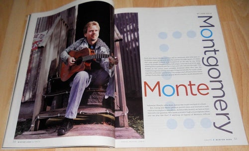 FRETS Winter 2005 - Monte Montgomery, Sharon Isbin, Richie Havens
