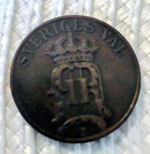 Svensk 5 Öre från 1907