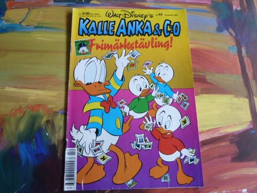 KALLE ANKA & C:O, 1989 NR 44, TIDNING