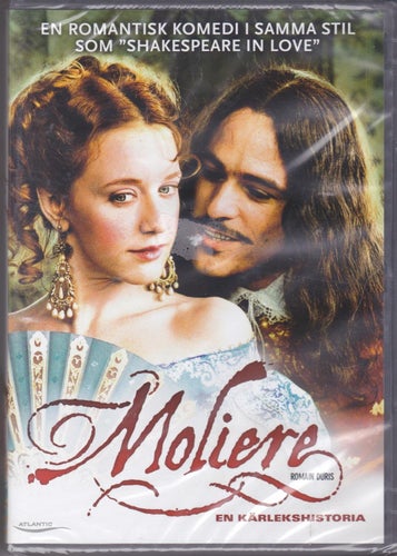 DVD / Moliere En Kärlekshistoria / Romain Duris, Laura Morante / Ny & Inplastad