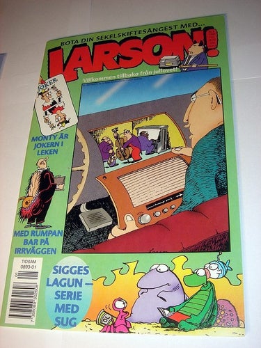LARSON (svensk) NY OLÄST Nr 1 1999 !!!