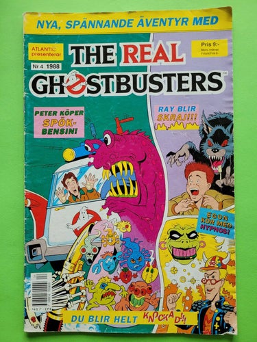 The real ghostbusters nr 4 från 1988