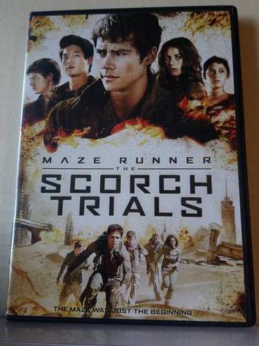 Maze runner The scorch trails, dvd