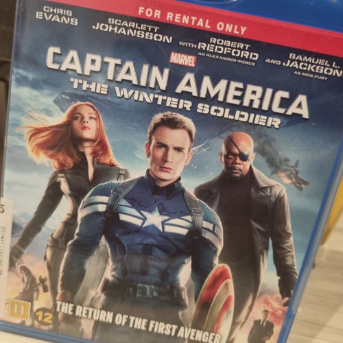 Captain America: The Winter Soldier - Blu-ray