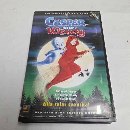 Casper möter Wendy VHS film hyr