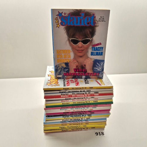 Starlet x24 80-talet Serier - Seriepaket - Se bilder för nummer/årtal
