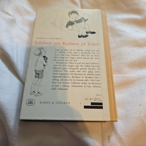 Lillebror och Karlsson på Taket av Astrid Lindgren, 1955