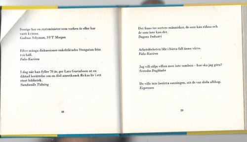 Köp nu! - Tidningsankor