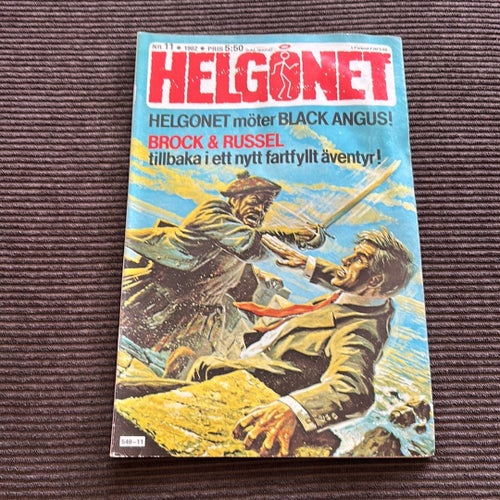 Helgonet möter Black Angus! Brock & Russel, 1982