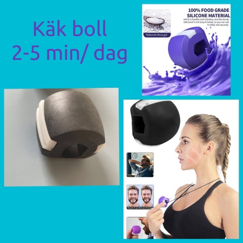 1 st käkboll träna musklerna helt NY