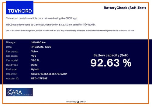 Volvo V90 Recharge T6 AWD DRAGKROK BACKKAMERA SKINN