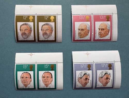 England 1980 Musik Kända Dirigenter Kpl serier Par postfriska **